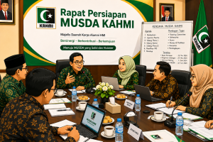 SC dan Panitia Musda Kahmi Kota Lubuklinggau Mengadakan Rapat Persiapan Musda